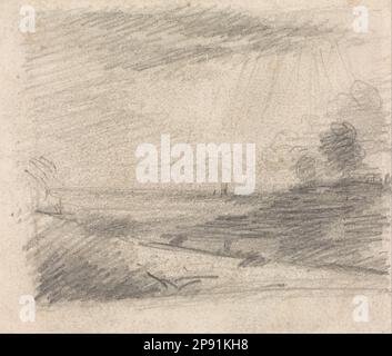 Dedham Vale aus Langham zwischen 1830 und 1831 von John Constable Stockfoto