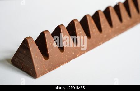 Schweizer Schokolade Toblerone Stockfoto