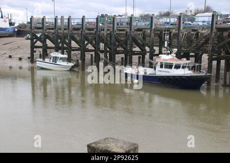 Roggenhafen in East Sussex, Vereinigtes Königreich Stockfoto