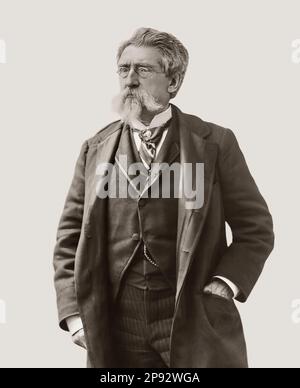 Mathew B. Brady, 1823-1896, früher amerikanischer Fotograf, digital restauriert Stockfoto