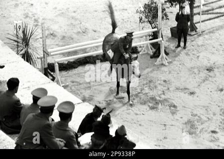 Verona - Fiera Cavalli 1939 - Gare all'interno dell'Arena Stockfoto