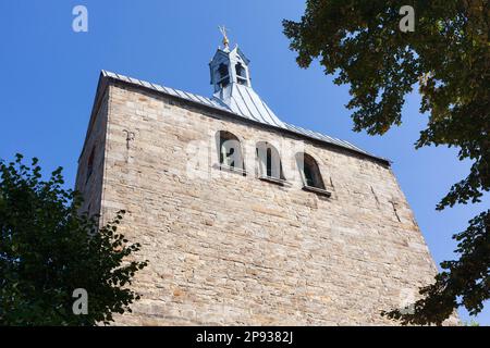 Kollegialkirche, Altstadt, Wunstorf, Niedersachsen, Deutschland, Europa Stockfoto