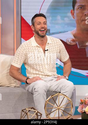 Miami, Vereinigte Staaten Von Amerika. 09. März 2023. MIAMI, FL-MÄRZ 10: Schauspieler Zachary Levi wird während der Despierta America Morgenshow am 10. März 2023 in Miami, Florida, gesehen. (Foto: Alberto E. Tamargo/Sipa USA) Guthaben: SIPA USA/Alamy Live News Stockfoto