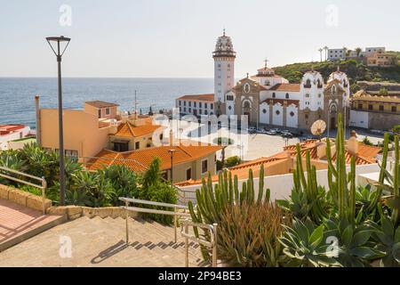 Stadtzentrum von Candelaria, Teneriffa, Kanarische Inseln, Spanien Stockfoto