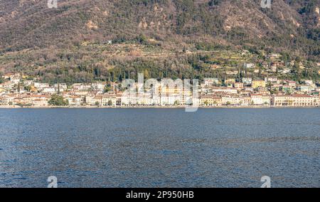 Landschaft von Salò am Gardasee Stockfoto