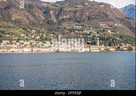 Landschaft von Salò am Gardasee Stockfoto