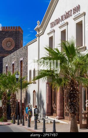 Teatro Juarez, Stadt La Paz, Baja California Sur, Mexiko Stockfoto