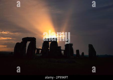 Stonehenge, Salisbury, England Stockfoto
