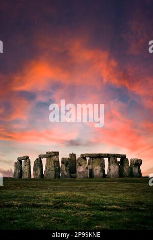 Stonehenge, Salisbury, England Stockfoto