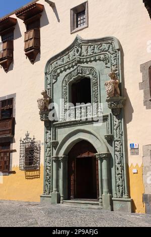 Kolumbianische Bibliothek im Kolumbus-Haus, Gran Canaria, Spanien, Las Palmas Stockfoto