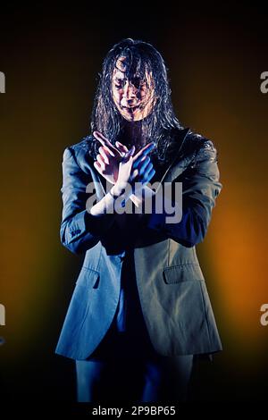 José Maya, José Rafael Maya Serrano, Mann. Teatre Coliseum. Barcelona, Cataluña, Spanien Stockfoto