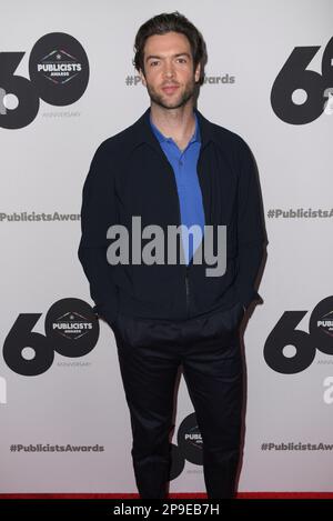 Ethan Peck nimmt an den jährlichen ICG Publicists Awards 60. Teil. Stockfoto