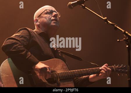 Madrid, Spanien. 10. März 2023. Die Gruppe Pixies während ihrer Aufführung im Wizink Center am 10. März 2023 in Madrid, Spanien. (Foto: Oscar Gonzalez/NurPhoto) Guthaben: NurPhoto SRL/Alamy Live News Stockfoto