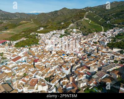 Gemeinde Benamargosa in der Region Axarquia in Malaga, Spanien Stockfoto