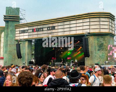 Lonely Hearts Club - Glastonbury 2022 Stockfoto