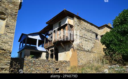 Das Arpaz Bey Mansion in Aydın, Türkei, wurde während der osmanischen Zeit erbaut. Stockfoto