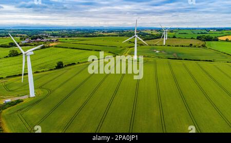 Trimdon Grange Windfarm Stockfoto