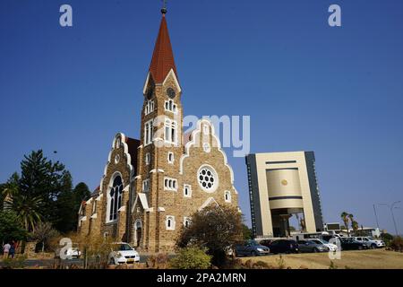 Christ Church, Independence Memorial Museum, Windhoek, Windhoek, Independence Museum, Namibia Stockfoto