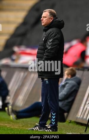 Coventry, Großbritannien. 11. März 2023. Coventry City Manager Mark Robins während des Sky Bet Championship-Spiels Coventry City vs Hull City in der Coventry Building Society Arena, Coventry, Großbritannien, 11. März 2023 (Foto von Ben Roberts/News Images) in Coventry, Großbritannien, am 3./11. März 2023. (Foto: Ben Roberts/News Images/Sipa USA) Guthaben: SIPA USA/Alamy Live News Stockfoto