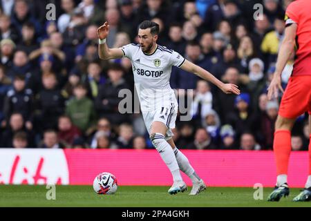 Jack Harrison von Leeds United, der am Sonntag, den 12. März 2023, in Elland Road, Leeds, während des Spiels der Premier League zwischen Leeds United und Brighton & Hove Albion in Besitz war. (Foto: Pat Scaasi | MI News) Guthaben: MI News & Sport /Alamy Live News Stockfoto