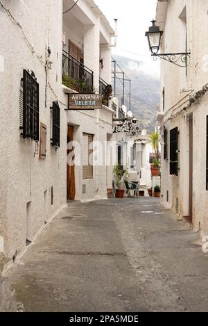 Das Dorf Pampaneira in Andalusien, Spanien Stockfoto