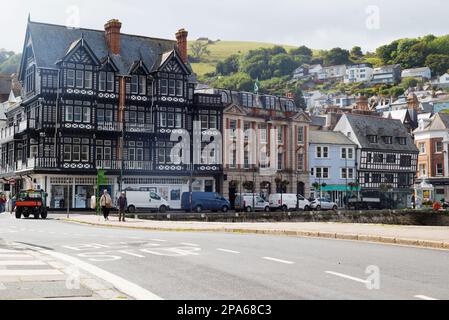 Wunderschöne Ufer des Flusses Dart. Dartmouth, Devon, Großbritannien. 26.09.2022 Stockfoto