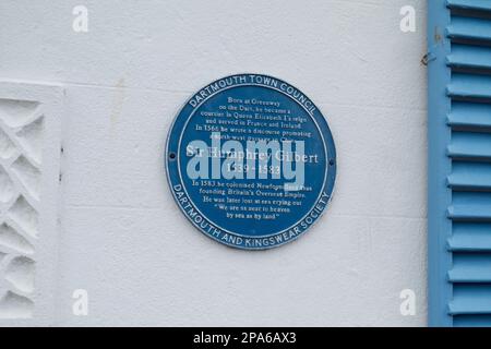 Wunderschöne Ufer des Flusses Dart. Dartmouth, Devon, Großbritannien. 26.09.2022 Stockfoto