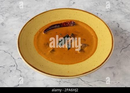 Auswahl an indischer Gourmetküche Stockfoto