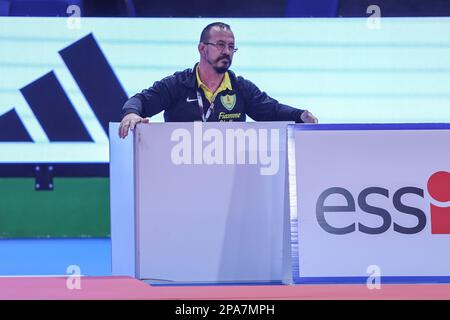 Rom, Italien. 11. März 2023. Head Coach Italy bei European Open (day1), Judo in Rom, Italien, März 11 2023 Kredit: Independent Photo Agency/Alamy Live News Stockfoto