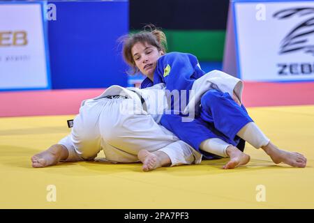 Rom, Italien. 11. März 2023. Kenya Perna (Italien) Kategorie -52kg während European Open (day1), Judo in Rom, Italien, März 11 2023 Kredit: Independent Photo Agency/Alamy Live News Stockfoto