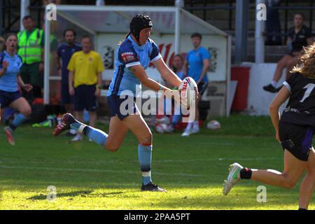 Charlie Mundy, walisischer Rugbyspieler Stockfoto