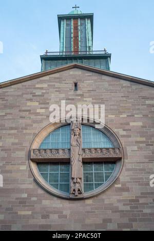 Stuttgarter Dom Fassade - Stuttgart, Deutschland Stockfoto