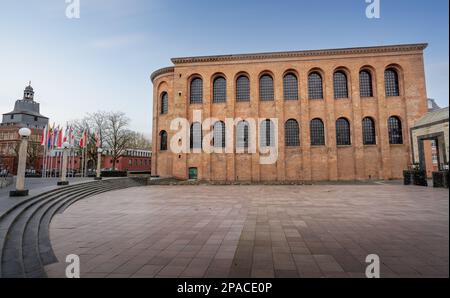 Aula Palatina (Konstantinbasilika) - Trier, Deutschland Stockfoto