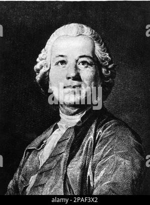 Der gefeierte deutsche Musikkomponist Gluck, Cristoph Willibald Ritter von GLUCK ( 1714 - 1787 ). Einer der wichtigsten Opernkomponisten und der erste Reformer der klassischen Musikzeitalter, der insbesondere für Orfeo ed Euridice in Erinnerung gerufen wurde. Er ist auch als Musiklehrer von Marie Antoinette in Erinnerung, die als Königin von Frankreich Gluck förderte und sein Schutzpatron war. Manche betrachten ihn als Vater des Rokoko und des klassischen Zeitalters der Musik--zumindest in der Oper. Glucks Opernreformen, mit denen alles, was unradikal war, eliminiert wurde, waren ein Wendepunkt in der Musikgeschichte. - MUSICA CLASSICA - BAROCCA - KLASSISCH - Stockfoto