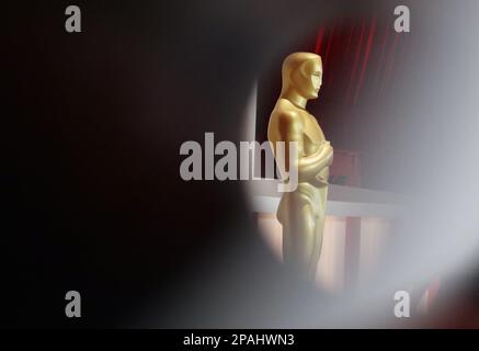 Hollywod, Usa. 11. März 2023. Die Vorbereitungen für die Academy Awards 95. in der Hollywood-Abteilung von Los Angeles werden am Samstag, den 11. März 2023 fortgesetzt. Die Oscar-Gewinner werden am 12. März im Rahmen einer ABC-Übertragung bekannt gegeben. Foto: John Angelillo/UPI Credit: UPI/Alamy Live News Stockfoto