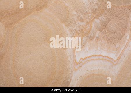 Honey Onyx Textur, Hintergrund in Beige für eine stilvolle Inneneinrichtung. Stockfoto