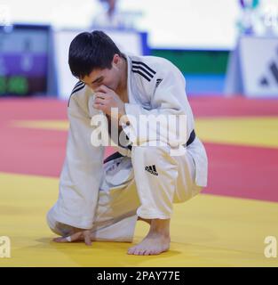 Rom, Italien. 11. März 2023. Serdar Rahimov (Tadschikistan) Kategorie -66kg während der European Open (day1), Judo in Rom, Italien, März 11 2023 Kredit: Independent Photo Agency/Alamy Live News Stockfoto