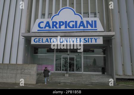 Bologna, Italien - 18. November 2022: Carpigiani Gelato Universität und Gelato Museum Stockfoto