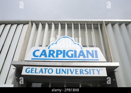 Bologna, Italien - 18. November 2022: Carpigiani Gelato Universität und Gelato Museum Stockfoto