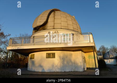 Wilhelm-Förster, Munsterdamm, Schöneberg, Berlin, Deutschland, Observatorium Wilhelm-Förster, Europa Stockfoto