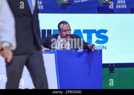 Rom, Italien. 12. März 2023. Head coacxh Italy during European Open (day2), Judo in Rom, Italien, März 12 2023 Kredit: Independent Photo Agency/Alamy Live News Stockfoto