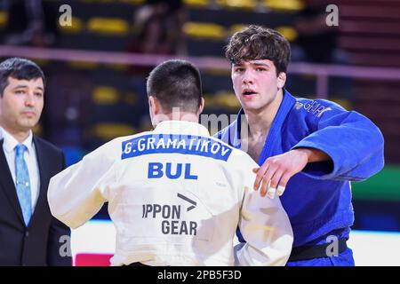 Rom, Italien. 12. März 2023. Tiziano Falcone (Italien) Kategorie -81kg während der European Open (day2), Judo in Rom, Italien, März 12 2023 Kredit: Independent Photo Agency/Alamy Live News Stockfoto