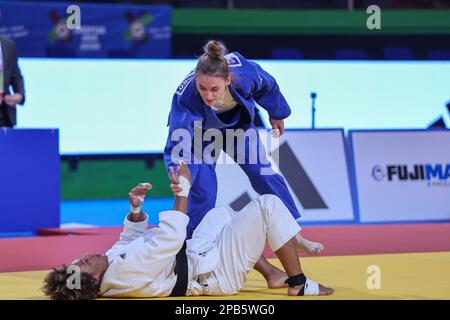 Rom, Italien. 12. März 2023. Giovanna Scoccimarro (Deutschland) Kategorie -70kg während der European Open (day2), Judo in Rom, Italien, März 12 2023 Kredit: Independent Photo Agency/Alamy Live News Stockfoto