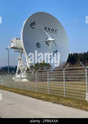 Deutsches Raumfahrtoperationszentrum in Weilheim, Bayern. Deutsches Luft- Und Raumfahrtzentrum Stockfoto