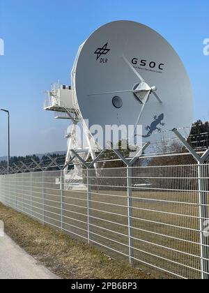 Deutsches Raumfahrtoperationszentrum in Weilheim, Bayern. Deutsches Luft- Und Raumfahrtzentrum Stockfoto