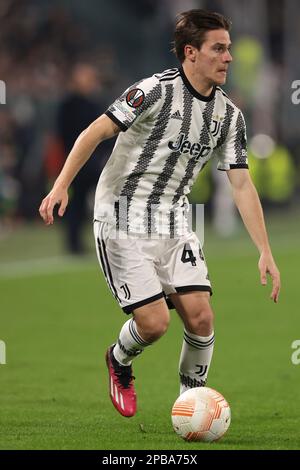 Turin, Italien, 9. März 2023. Nicolo Fagioli von Juventus während des Spiels der UEFA Europa League im Allianz-Stadion in Turin. Der Bildausdruck sollte lauten: Jonathan Moscrop/Sportimage Stockfoto