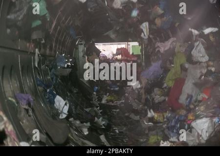 Kommunale Abfallverwertungsanlage in Danzig, Polen © Wojciech Strozyk / Alamy Stock Photo Stockfoto