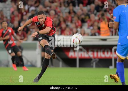 Curitiba, Brasilien. 12. März 2023. Joseense. Das Spiel gilt für die 7. Runde der Paranaense Championship 2023. Joaquim Américo-Guimarães-Stadion in Curitiba, Paraná. Kredit: Reinaldo Reginato/FotoArena/Alamy Live News Stockfoto