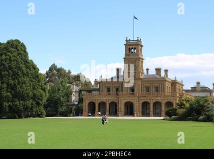 Werribee Mansion in Werribee Park, Victoria, Australien Stockfoto