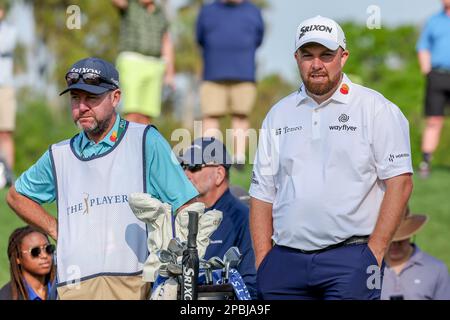 Ponte Vedra, Florida, USA. 10. März 2023. Shane Lowry in der zweiten Runde DER PLAYERS Championship bei TPC Sawgrass in Ponte Vedra, FL. Gray Siegel/CSM/Alamy Live News Stockfoto